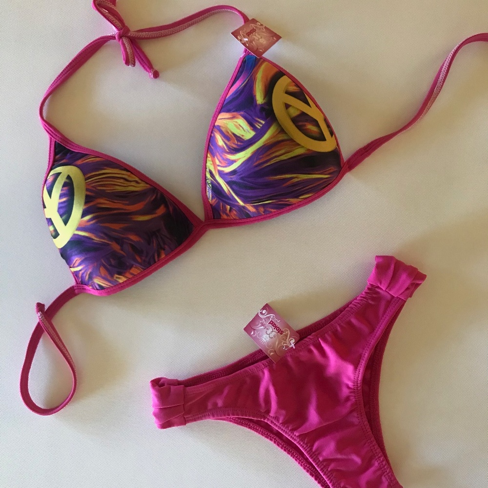 Pink Peace Bikini